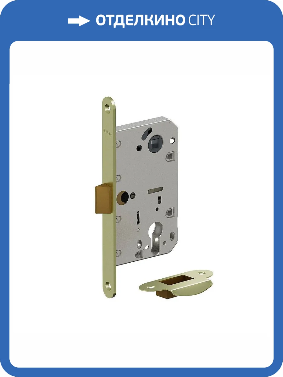 Замок Bravo P-3-CL SG МатЗолото фото 2