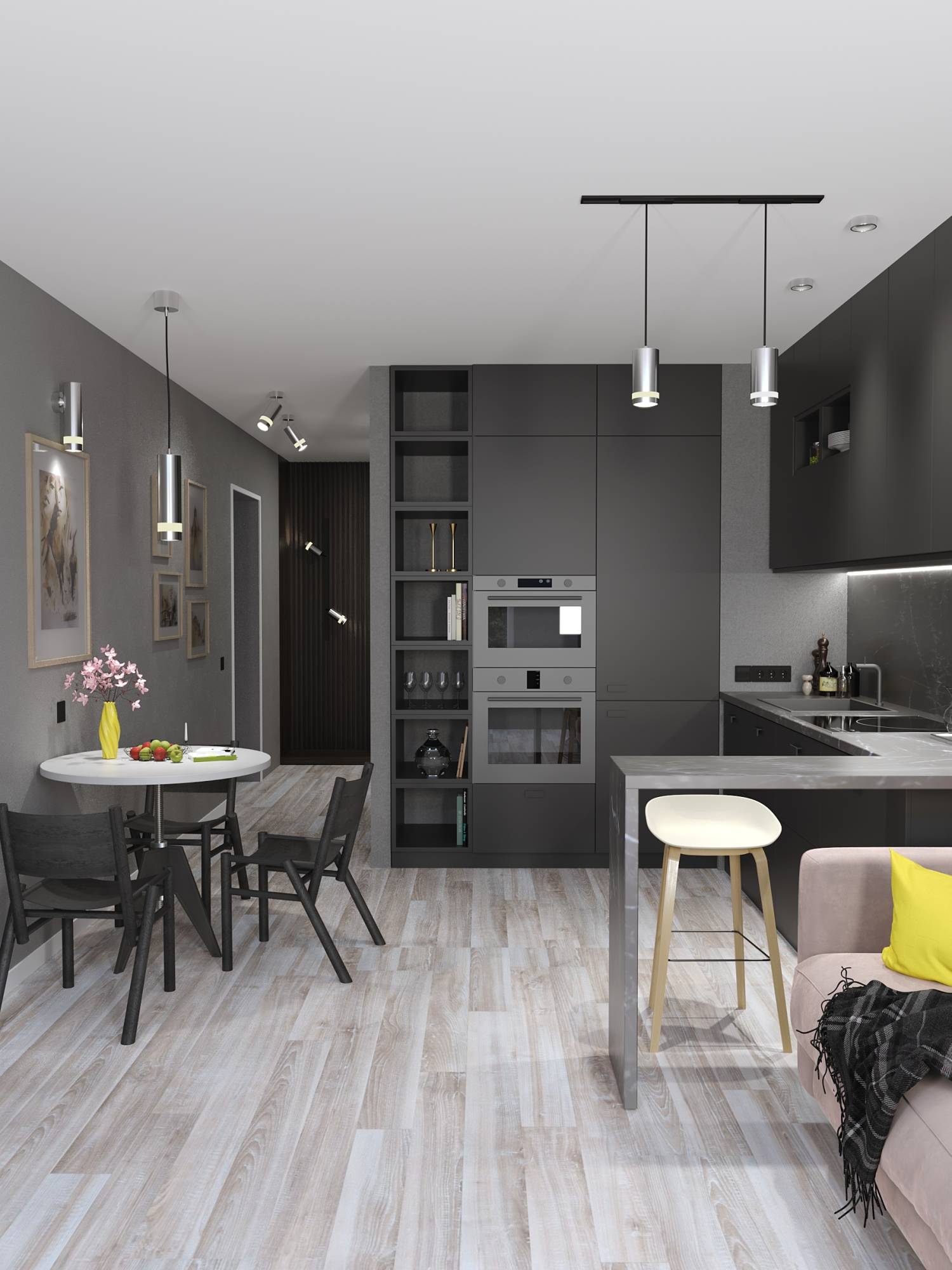 Потолочный светильник IEK 4113 LUPB0-GX53-1-K23 фото 3