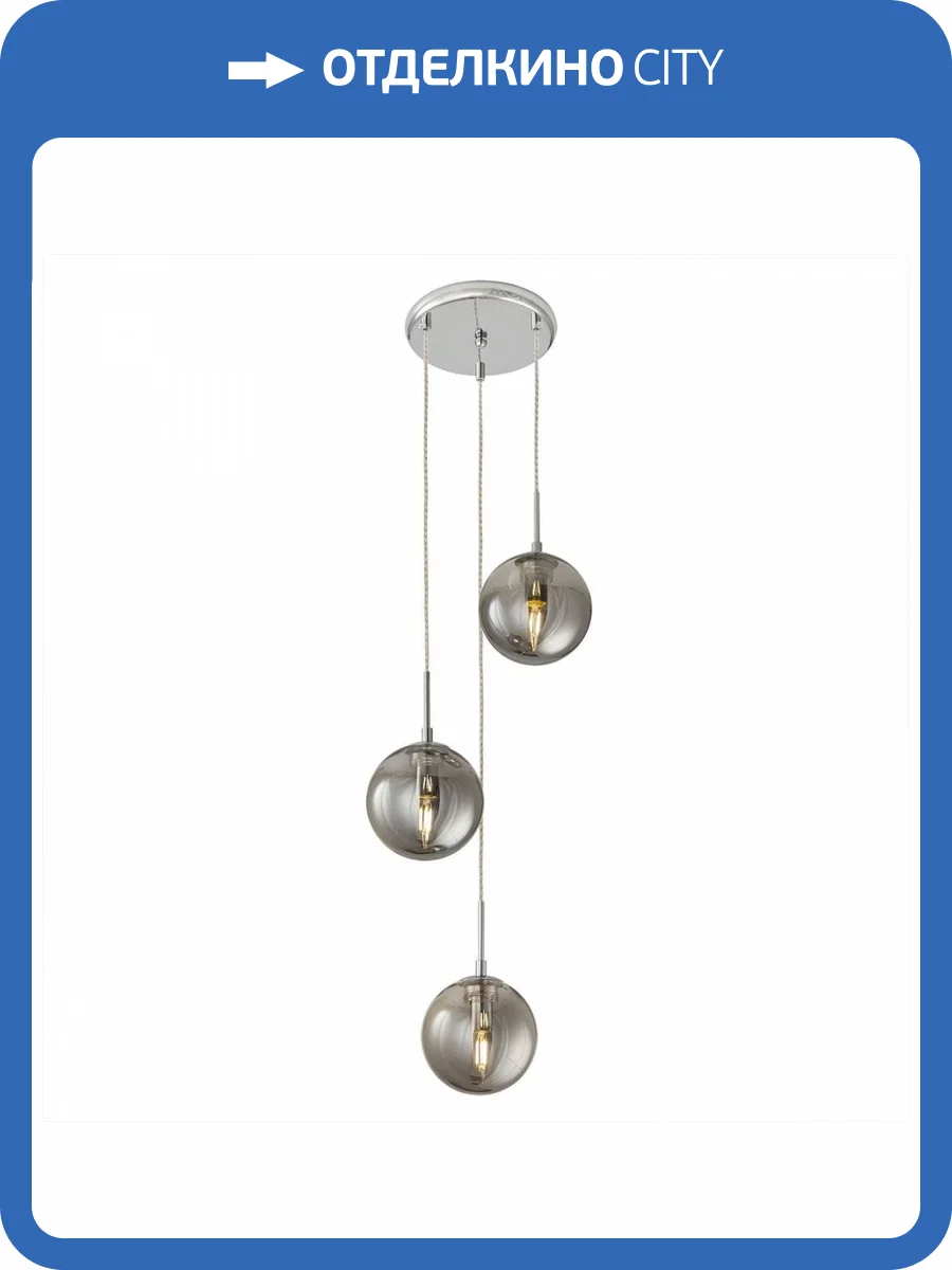 Подвесной светильник Citilux Томми CL102030 Хром фото 5