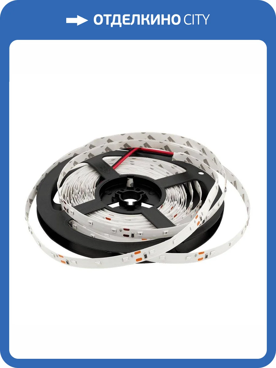 Светодиодная лента SWG 4,8W/m 60LED/m 2835SMD зеленый 5M 002917 фото 4