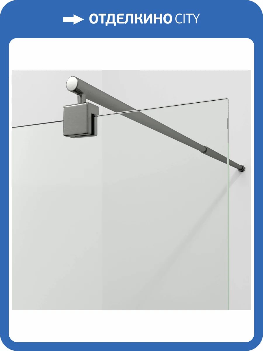 Душевая перегородка Wasserkraft Rur 30W39GR профиль графит, стекло прозрачное, 90x120x200 фото 4