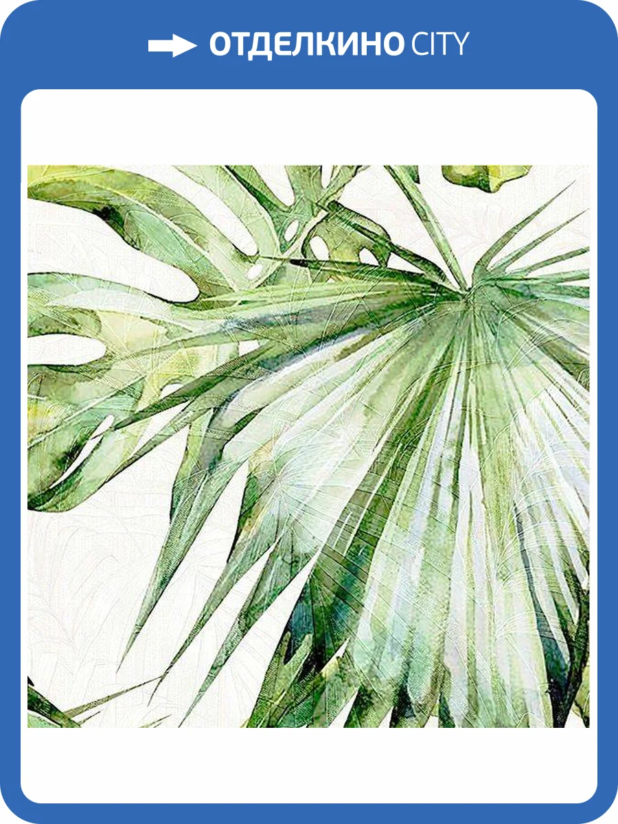 Декор Нефрит Керамика Фернс 07-00-5-18-00-81-1604 Салатный 30x60 фото 4