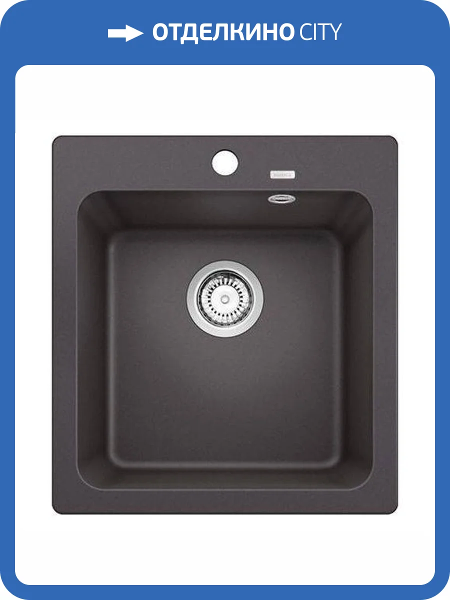 Мойка кухонная Blanco Naya 45 525223 темная скала фото 4