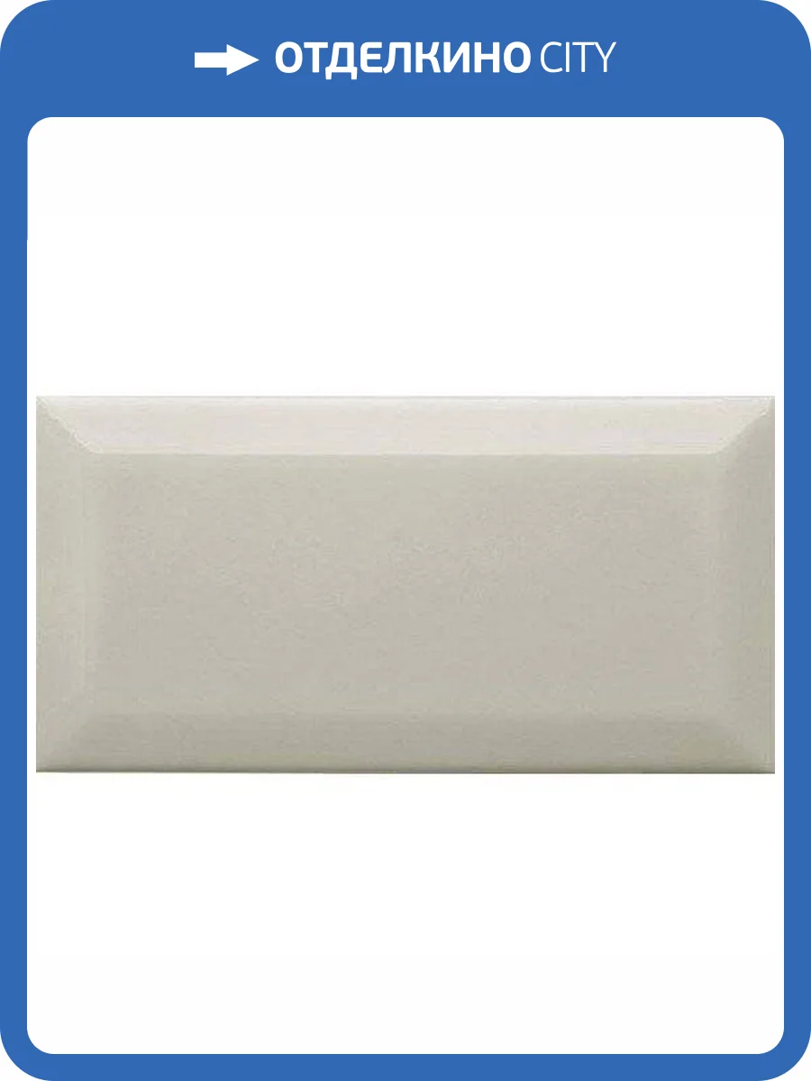 Керамическая плитка Adex Neri ADNE2050 Biselado Pb Silver Mist 7.5x15 фото 2