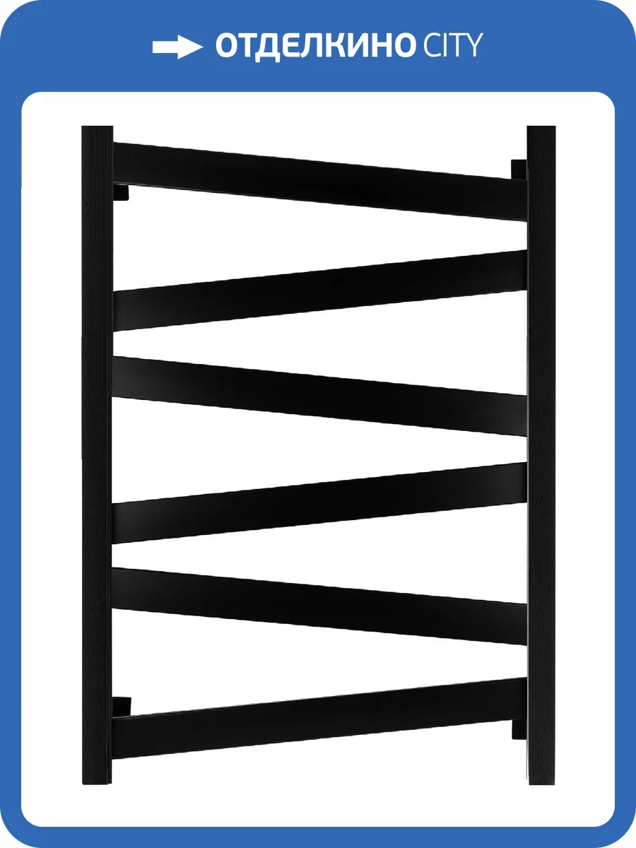 Полотенцесушитель электрический Secado Мирано плюс 4673739247600, 80x50, черный матовый фото 5