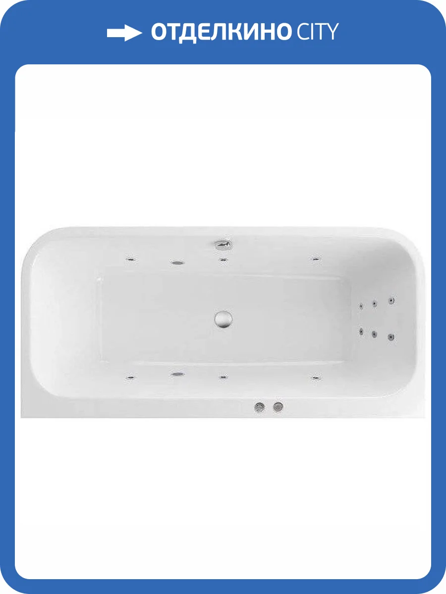 Акриловая ванна Excellent Arana WAEX.ARA18.LINE 180x80 фото 7