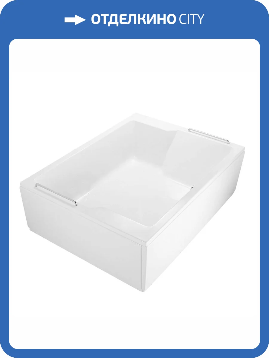 Акриловая ванна Cezares Plane Duo 190x145 фото 5