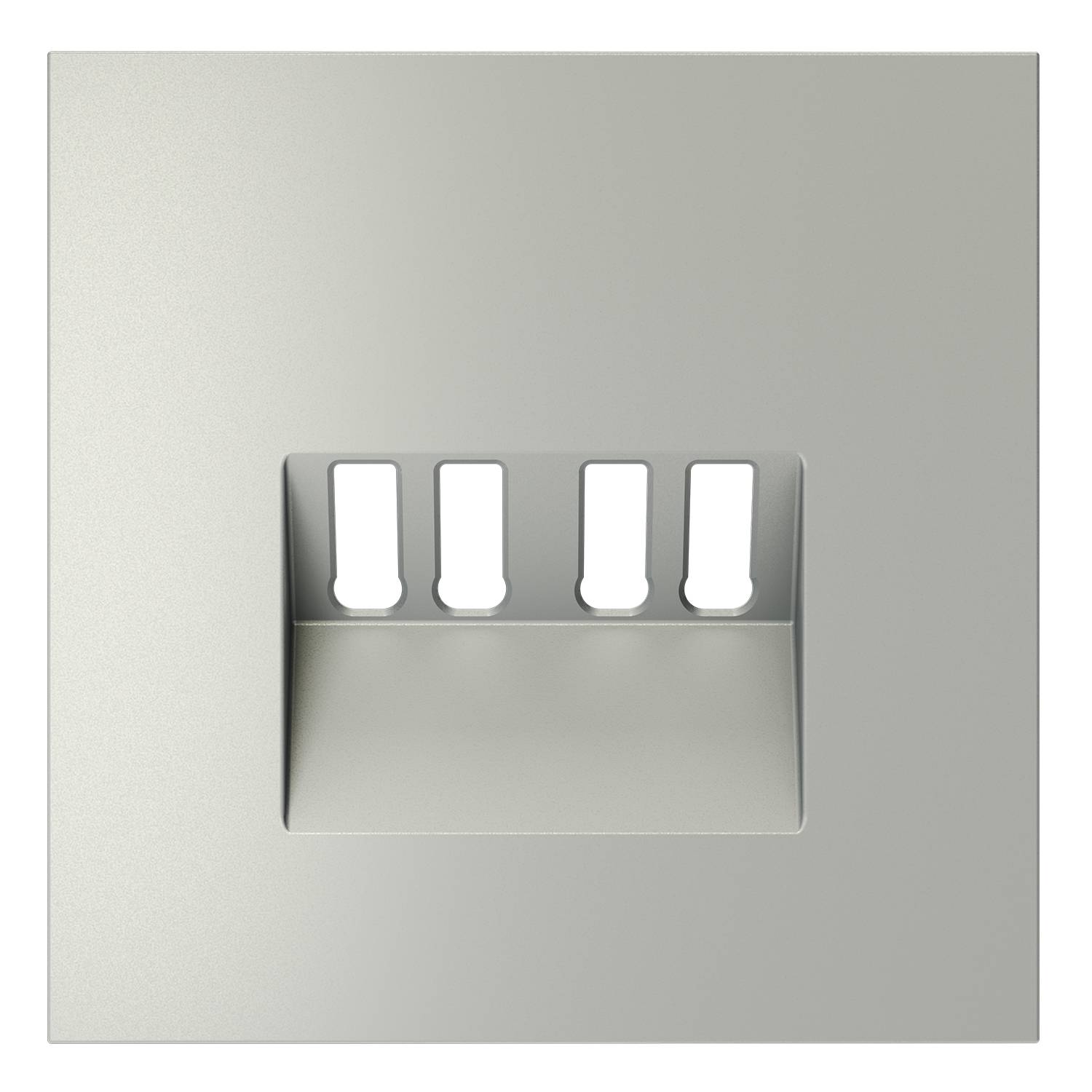 Лицевая панель для акустической розетки Voltum S70 VLS001505 сталь фото 2