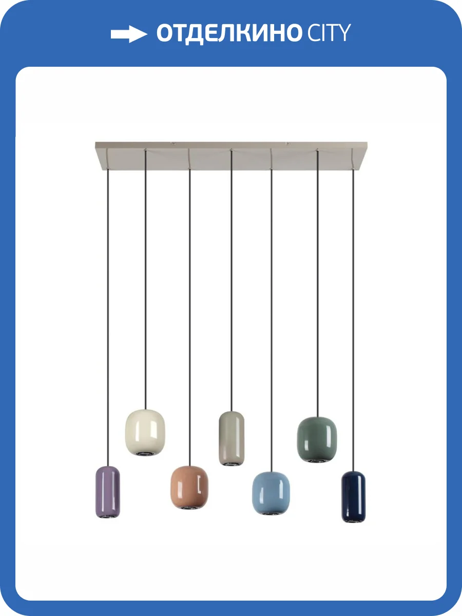 Люстра Odeon Light Ovali 5053/7A фото 5