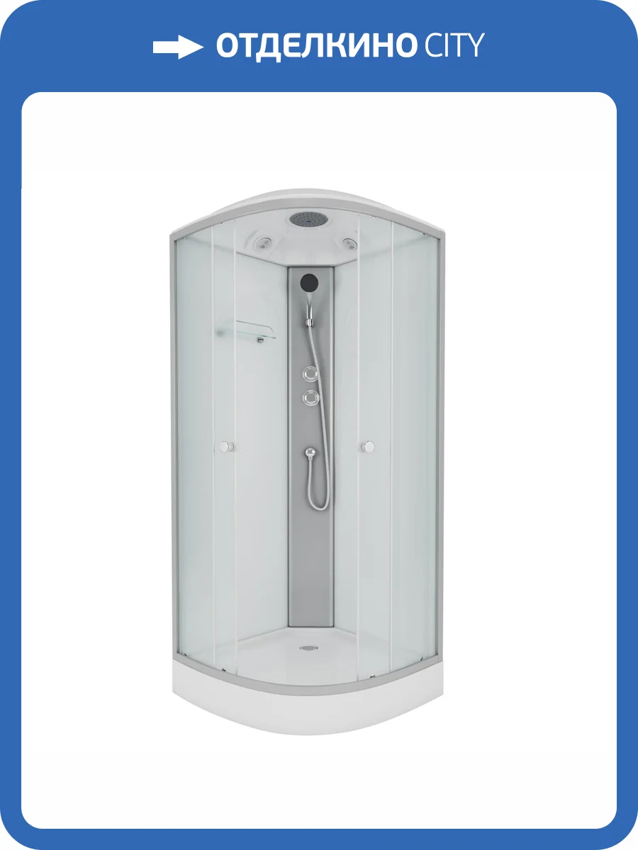 Душевая кабина Niagara Eco E80/13/MT 80x80x215 фото 10