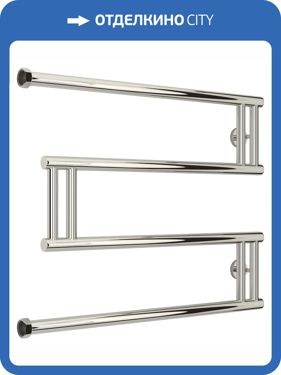 Полотенцесушитель водяной Сунержа 00-4050-5065 High-Tech model "M+" 500х650 фото 3