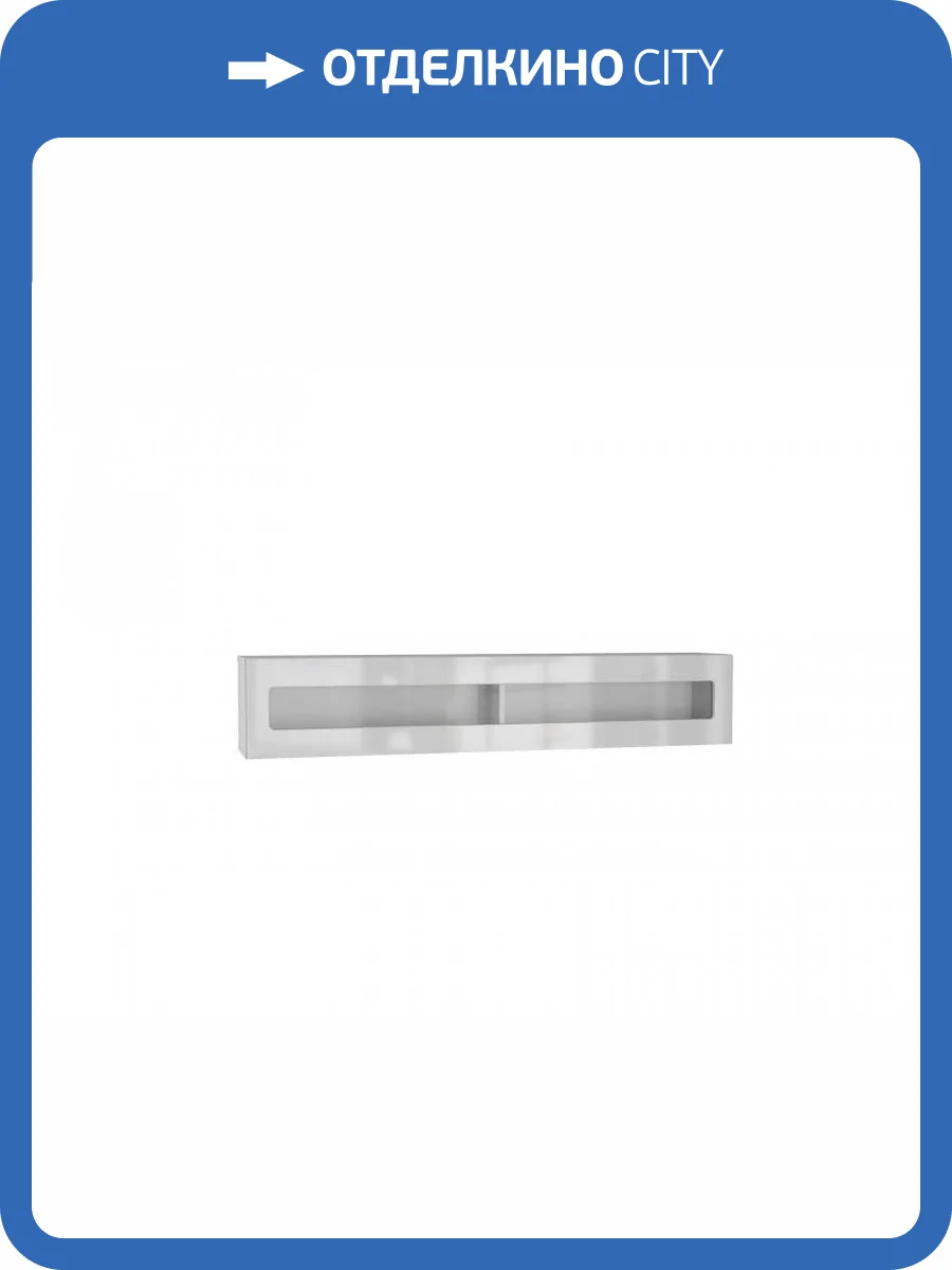 Шкаф навесной НК-Мебель Point ТИП-51 Белый/Белый глянец 71774461 фото 2