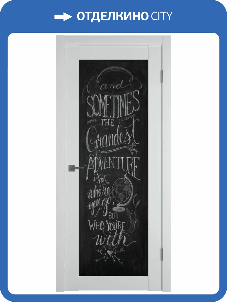 Межкомнатная дверь Владимирская Фабрика Дверей Emalex 32 Emalex Steel стекло Slate 600x2000 фото 2