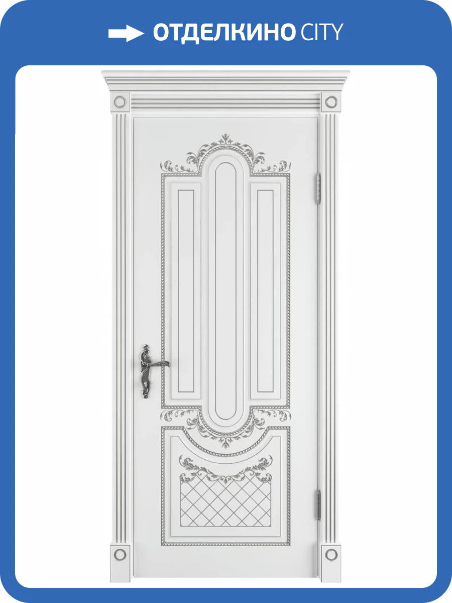Межкомнатная дверь Владимирская Фабрика Дверей Alexandria Polar PS 900x2000 фото 2