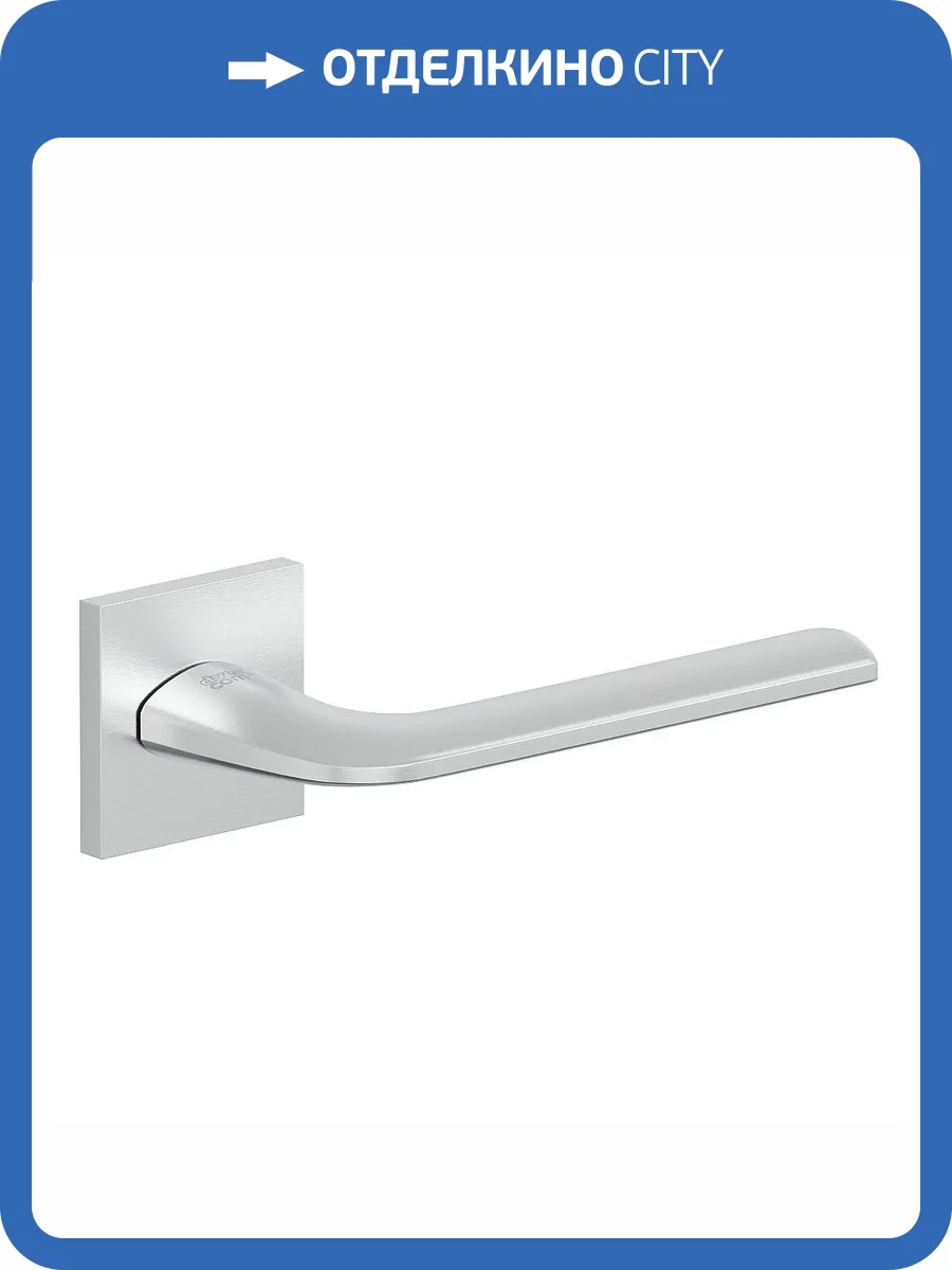 Дверная ручка Bravo AS-340 SChrome фото 2