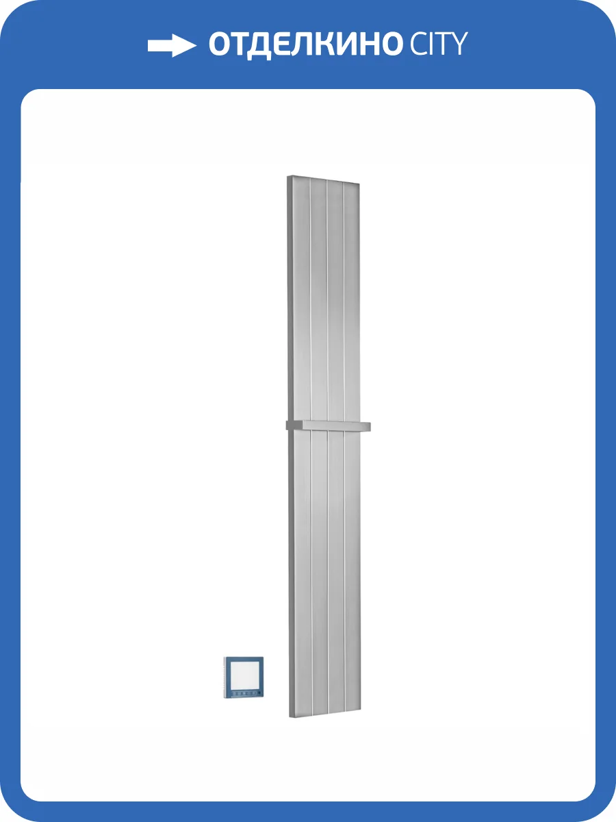 Полотенцесушитель Boheme Flat 725-NB электрический сухой Брашированный никель фото 5