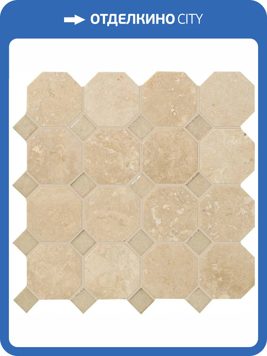 Декор Vallelunga Rialto Tortora Ott. 30x30 фото 5