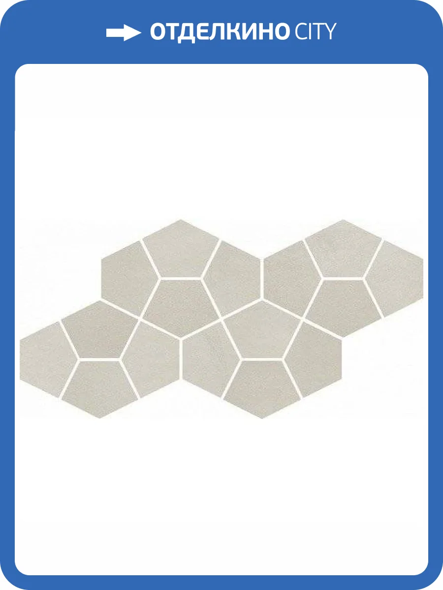 Мозаика Italon Continuum 620110000182 Pure Mosaico Prism 20.5x41.3 фото 2