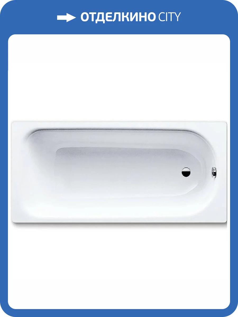 Стальная ванна Kaldewei Advantage Saniform Plus 360-1 111500010001 без опоры 140x70 фото 3