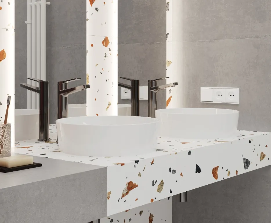 Laparet Terazzo Bianco фото 3