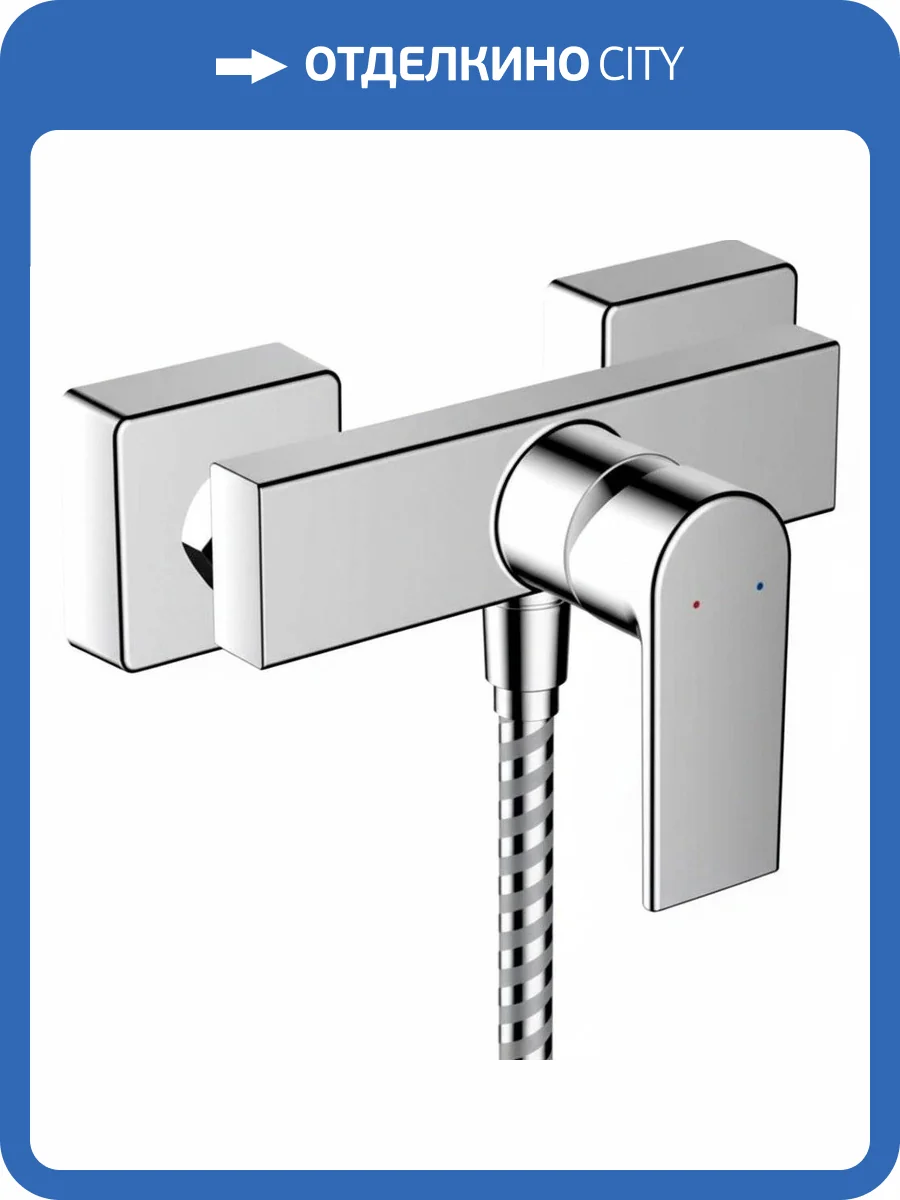 Смеситель для душа Hansgrohe Vernis Shape 71650000 хром фото 4