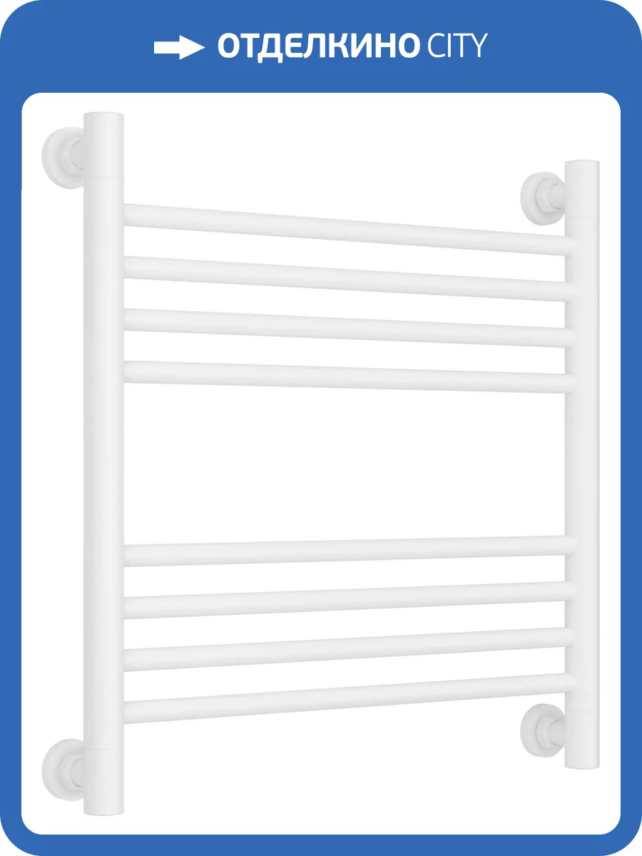 Полотенцесушитель водяной Сунержа 30-0220-5050 Богема+ прямая 500х500 фото 3
