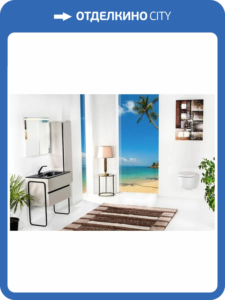 Шкаф-пенал Armadi Art Vallessi 836-C glossy 120x35x28.5 см кашемир глянец фото 3