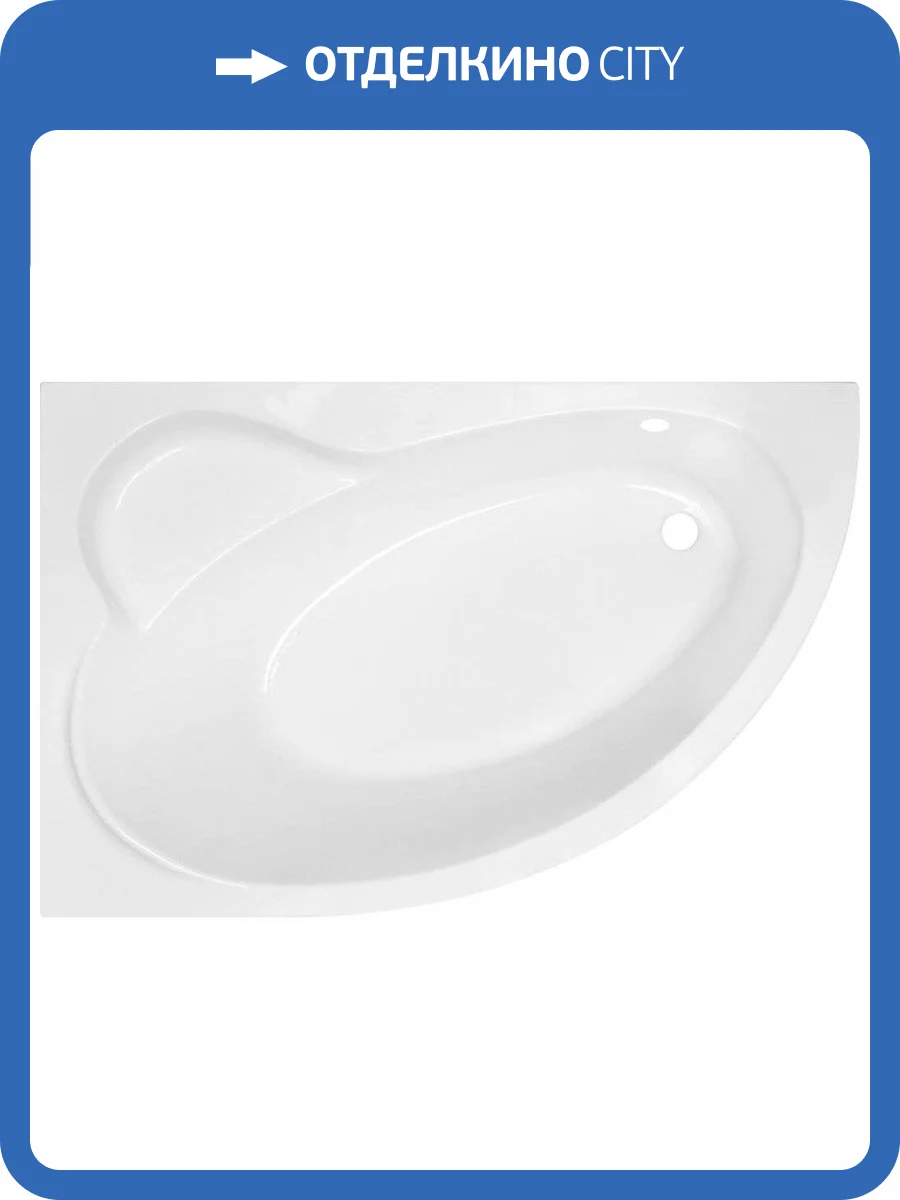 Акриловая ванна Royal Bath Alpine 160x100 левая фото 5