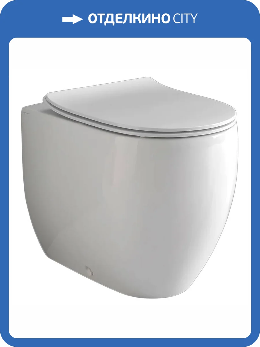 Унитаз приставной Kerasan Flo 311801 фото 5