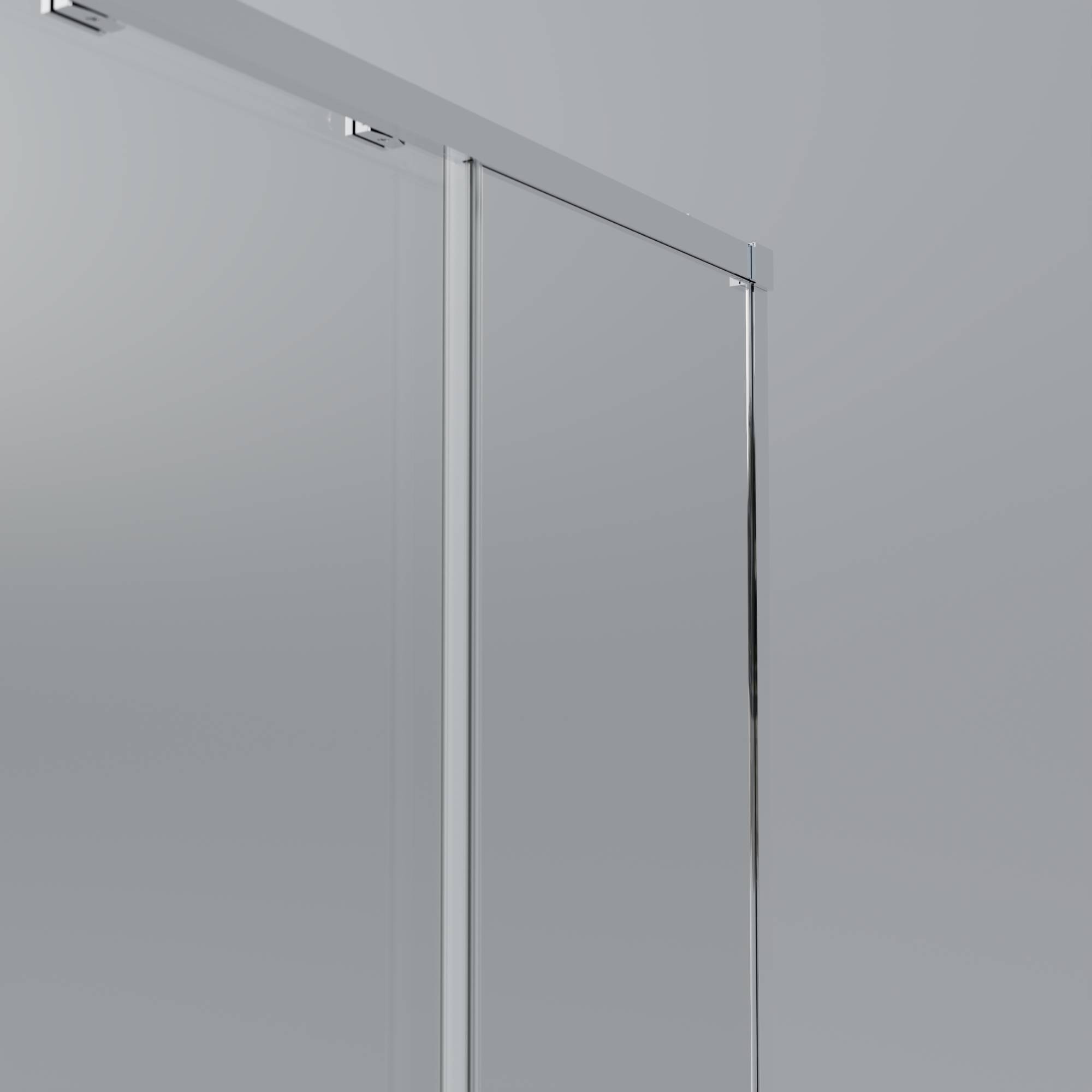 Душевой уголок Vincea Soft 2 VSS-3SO2800CL профиль хром, стекло прозрачное, 80x80x200 фото 5