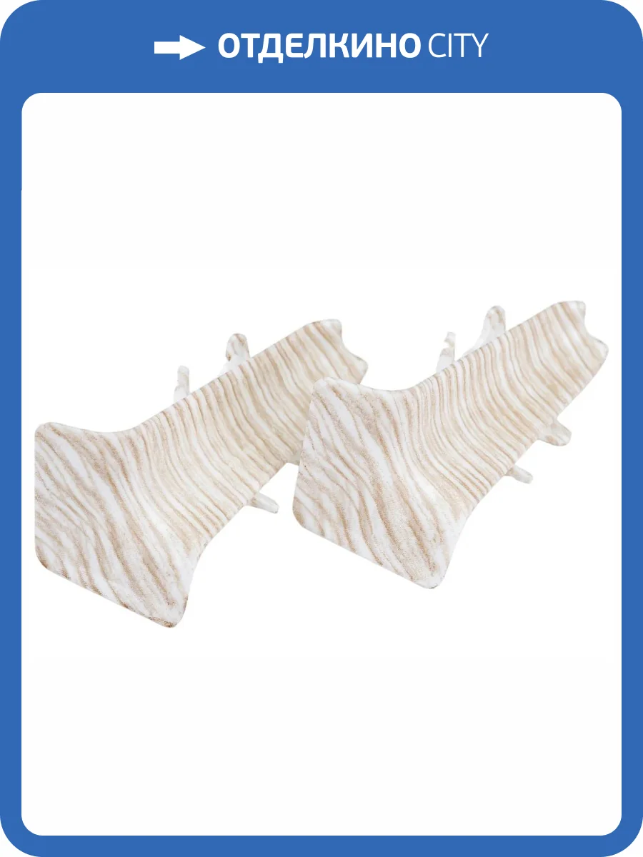 Внутренний угол Ideal Деконика Ясень Бьянко 55 мм фото 2