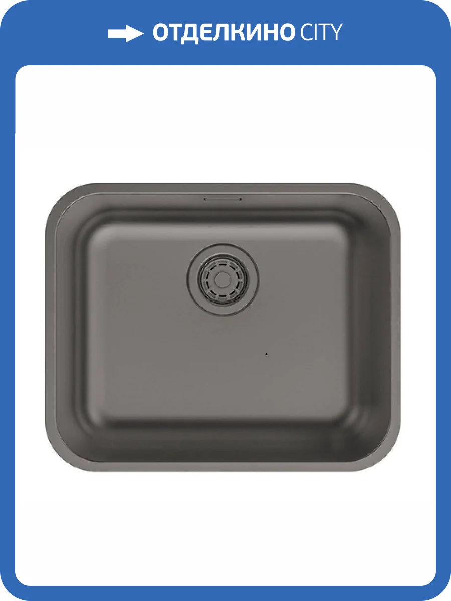 Мойка кухонная Iddis Mate MAT53GMi77 графит фото 11