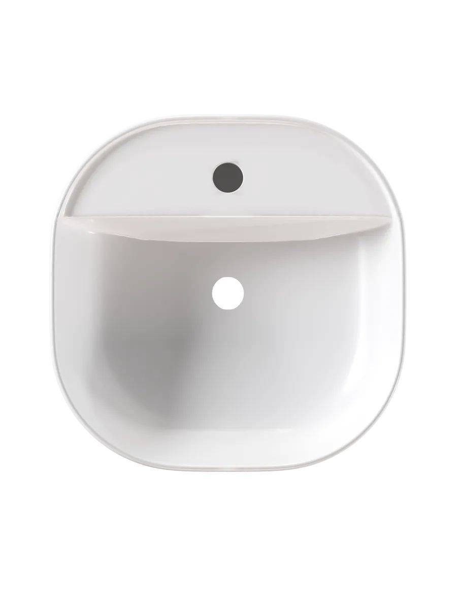 Раковина Watersense Rita 40 W00017 белая фото 12