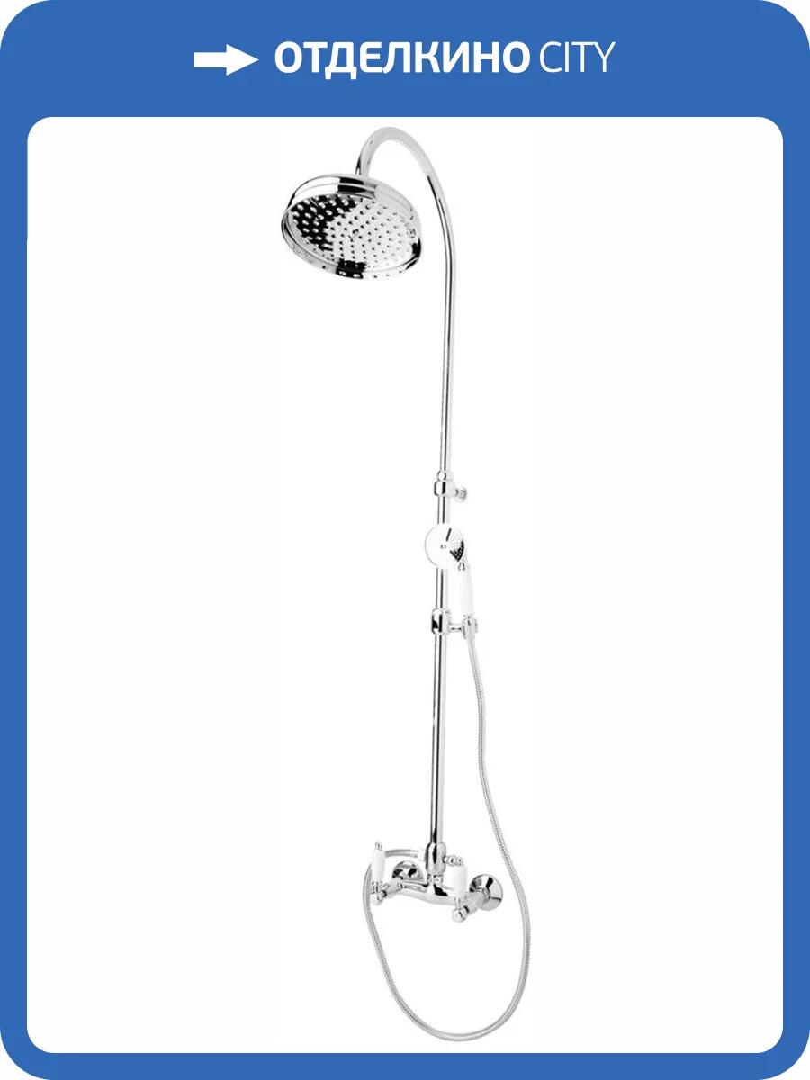 Душевая стойка Cezares First FIRST-CD-01-BI хром фото 3