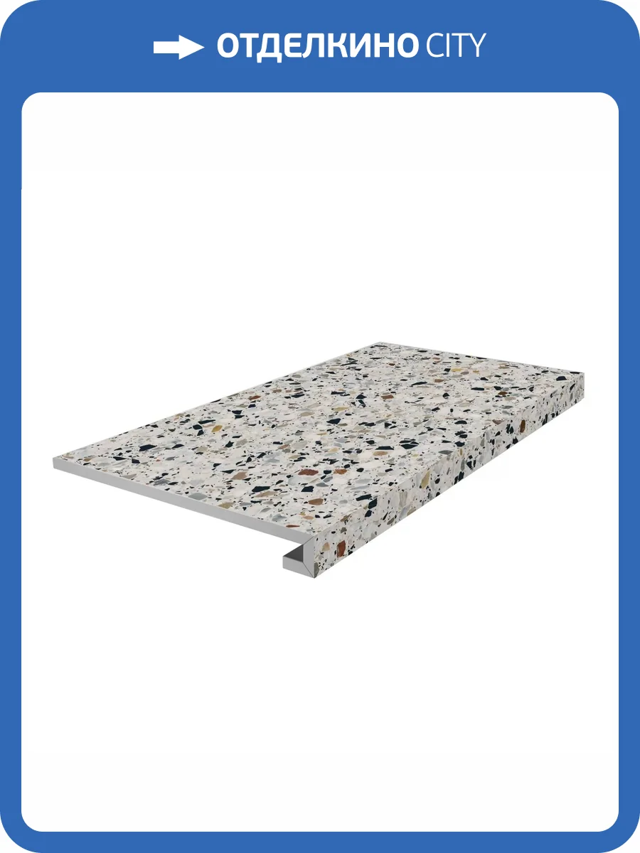 Ступень Kerama Marazzi Бричиола KM6060G0001RGCF Фронтальная Клееная Белый Матовый Обрезной 33x60 фото 20