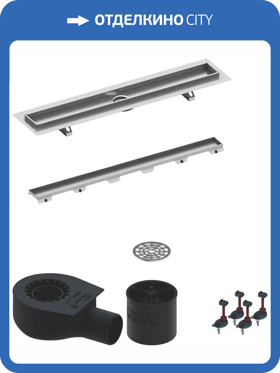 Душевой лоток TECE Drainline прямой 80 см фото 16