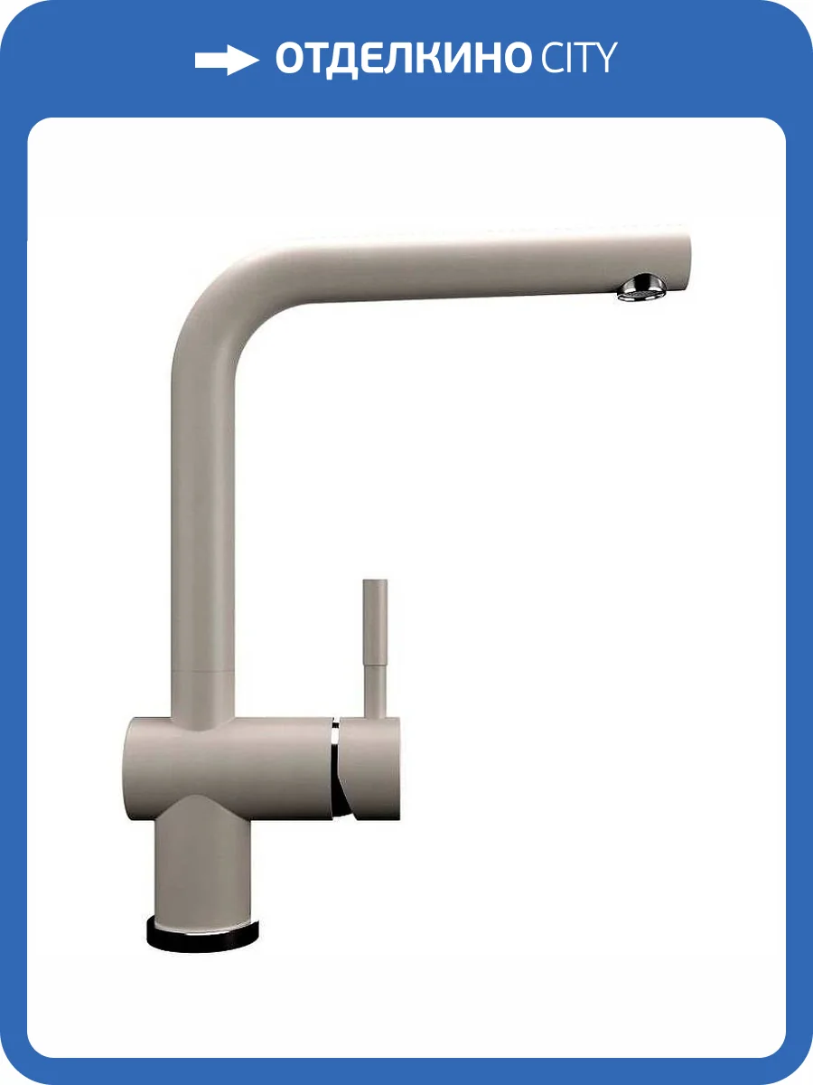 Смеситель для кухни Ulgran Quartz UQ-022-02 лен фото 3