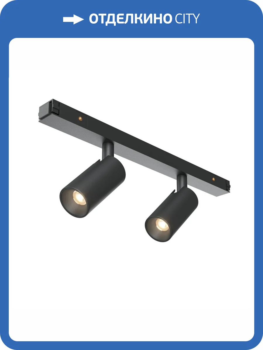 Трековый светильник Technical Focus Duo TR176-1-2X3WTW-M-B фото 5