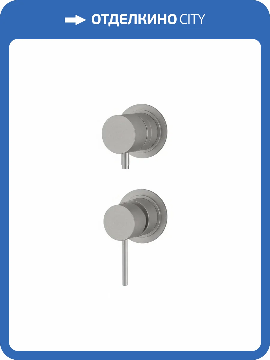 Смеситель для душа Remer X-Style Inox SSX93P нержавеющая сталь фото 3