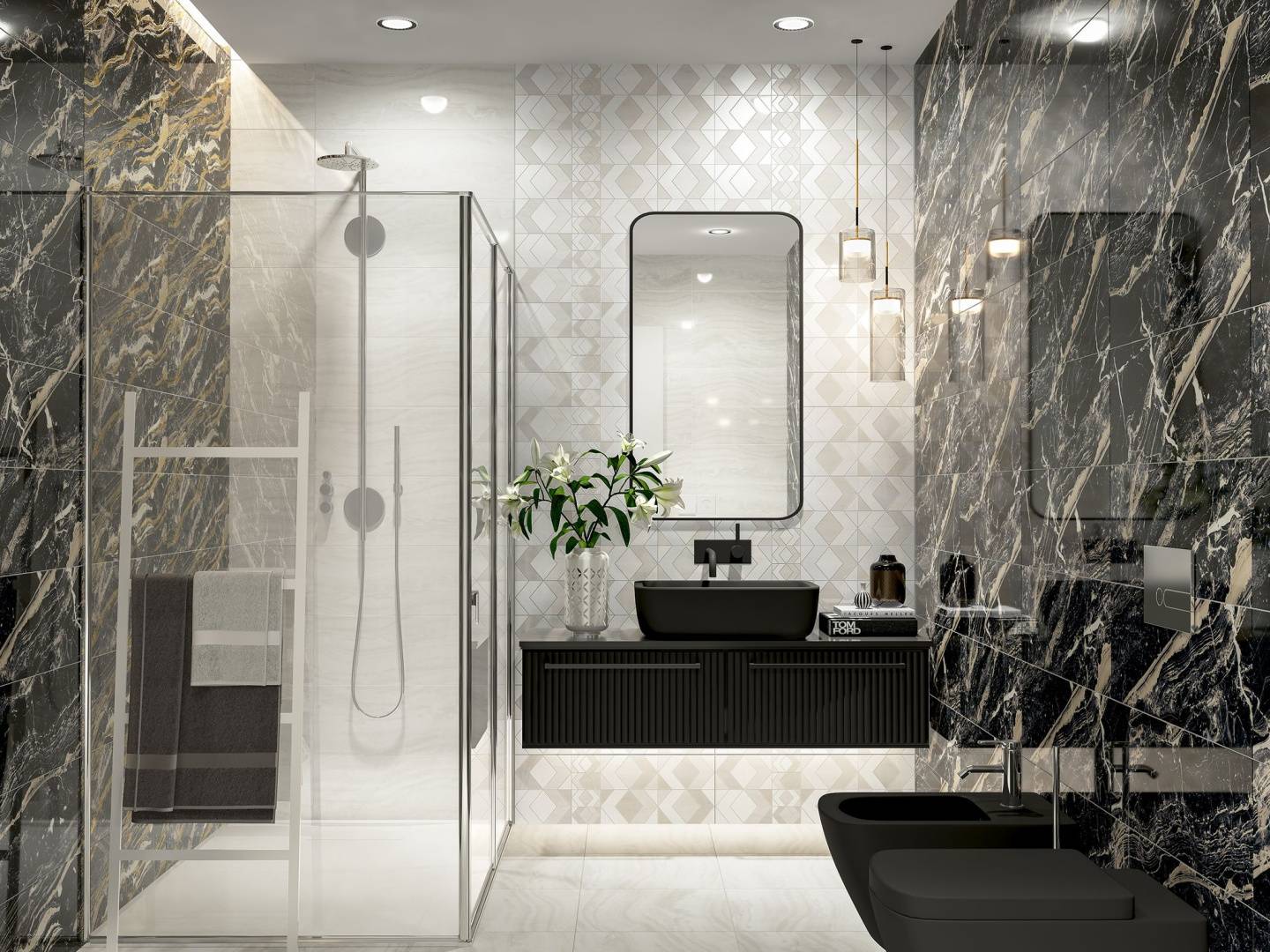 Eletto Ceramica Levanto Nero