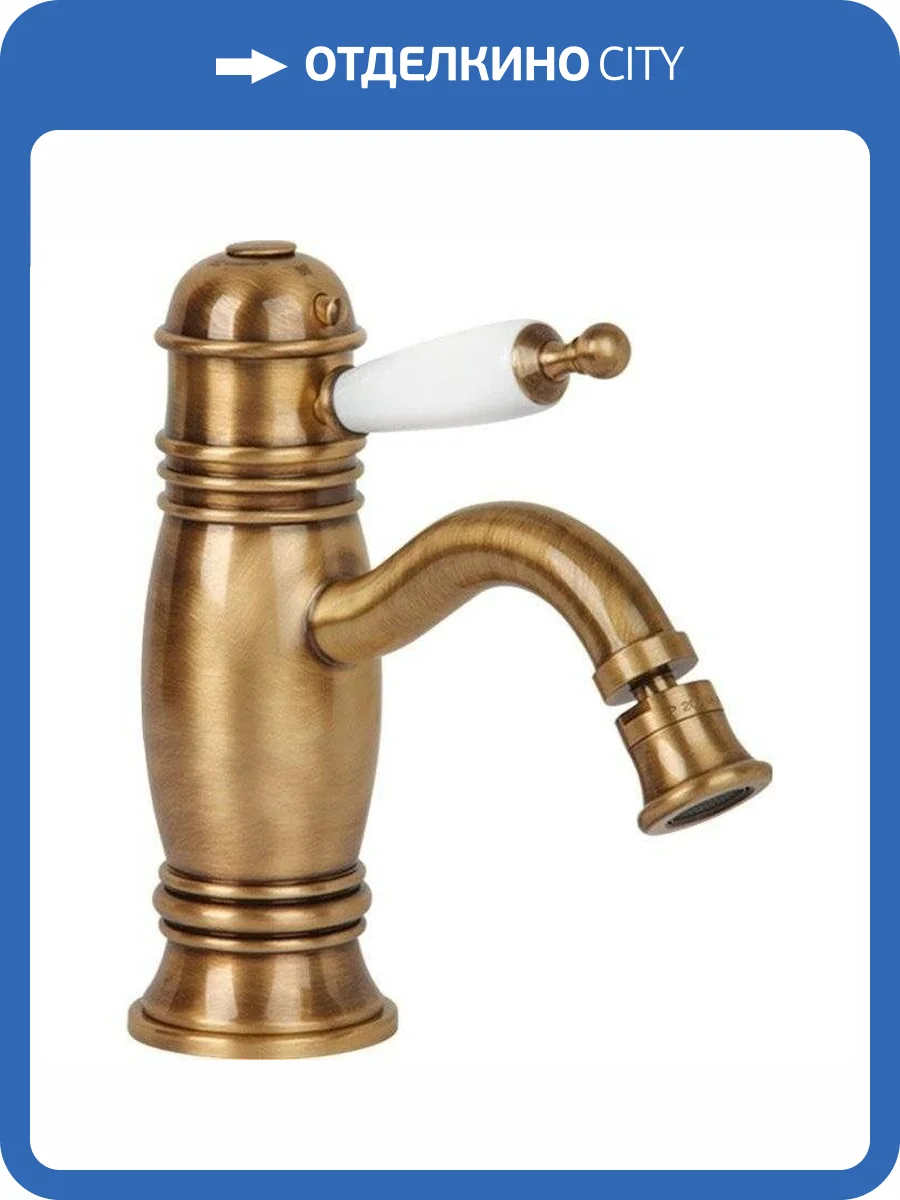 Смеситель Migliore Oxford 19084 для биде термостатический, бронза фото 3