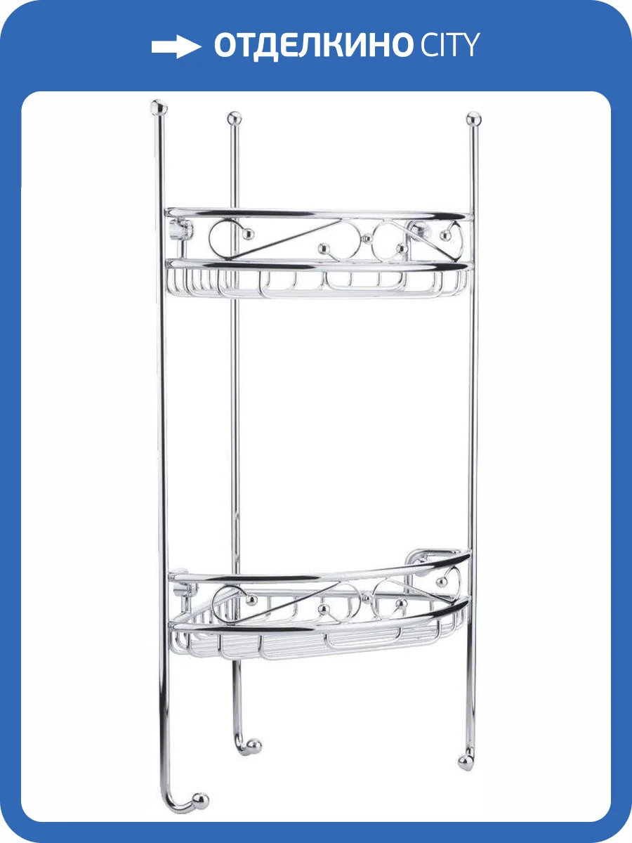 Полка Migliore Complementi 22937 хром фото 3