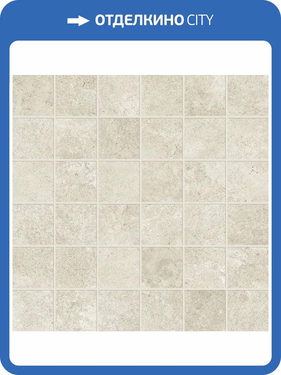 Мозаика ColiseumGres Creta 610110001127 White 30x30 фото 15