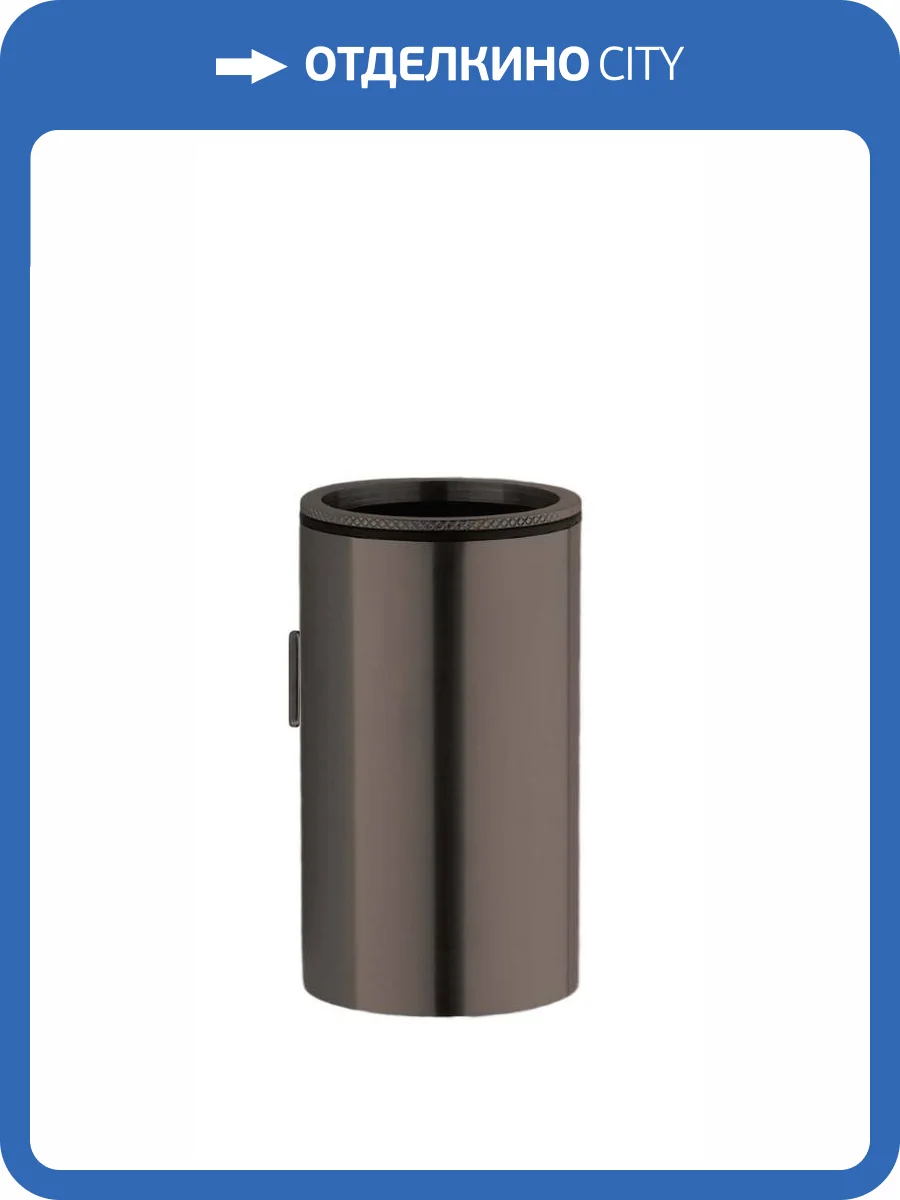 Стакан Boheme Uno 10974-GM настенный Gun Metall фото 3