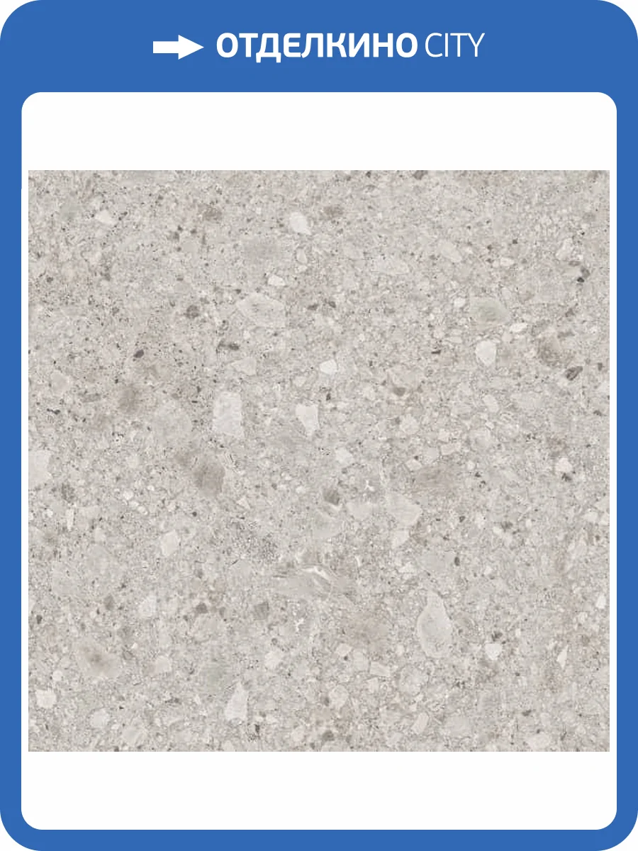 Керамогранит Lasselsberger Ceramics Иней 6461-0408 серый 60х60 фото 6