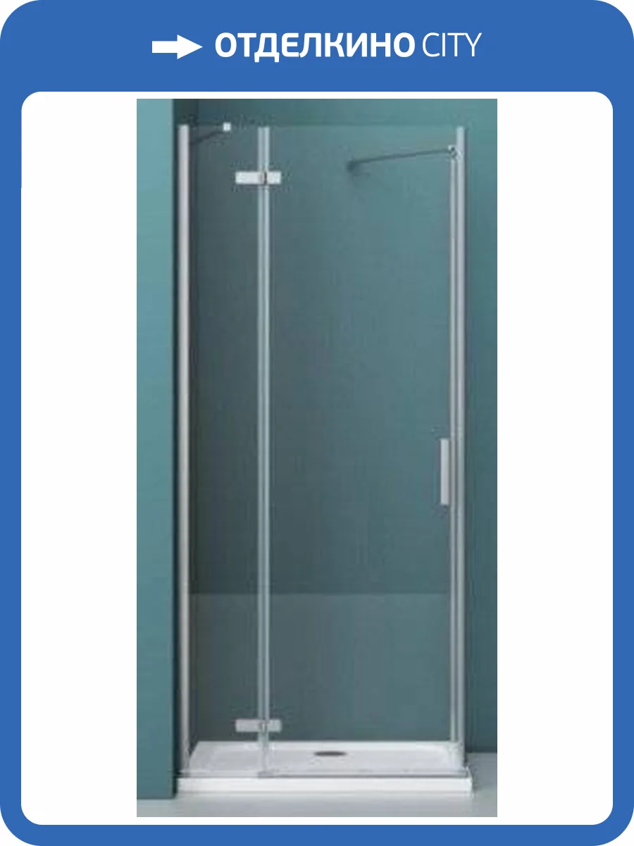 Душевая дверь BelBagno KRAFT-60/40-C-Cr-L фото 2