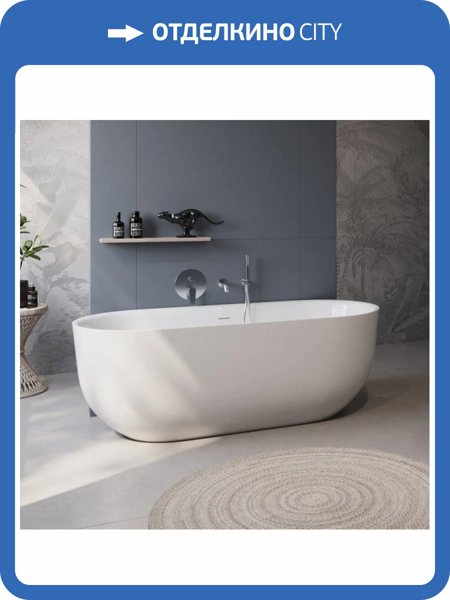 Акриловая ванна BelBagno BB706-1800-800 180x80 фото 9