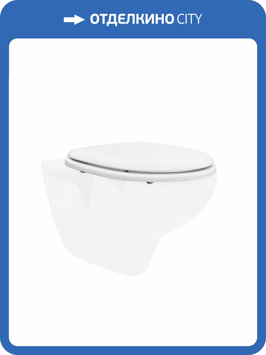 Сиденье Kerama Marazzi Xpro slim XPRO.B.seat.02\WHT c микролифтом, белый глянцевый фото 3