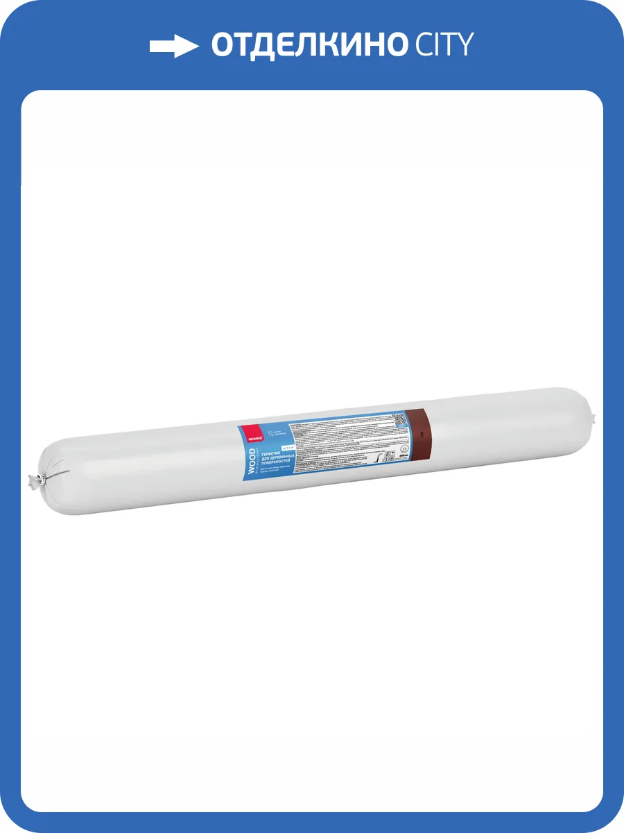 Герметик строительный Neomid Wood Professional тик 600 мл фото 2