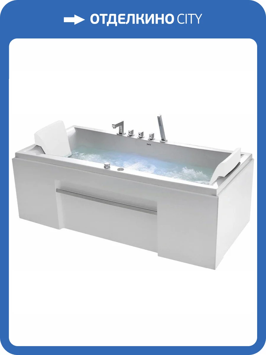 Акриловая ванна Gemy G9076 B 177x81 фото 5